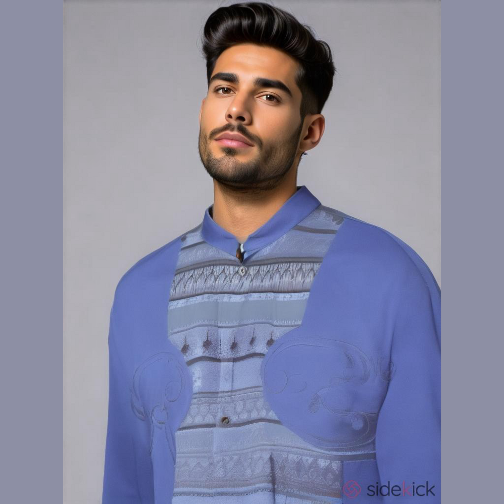 Pronti Collection Blue Top Extra Large